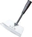 ibasenice Hardened Shovel for Gardening Ergonomic Hand Tool for Weeding and Digging Compact Soils and Rustproof for Landscaping and Garden Tasks