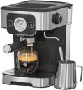 Espresso Machine - 20 Bar Espresso Maker Latte Machine with Steam Milk Frother, Semi-Automatic Coffee Maker for Cappuccino, 60oz Removable Water Tank, Compact Stainless Steel Design