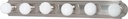 Nuvo 60/302 36-Inch Six Light Vanity Strip, Brushed Nickel