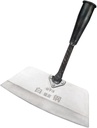 Hardened Garden Hand Shovel Durable Weeding Tool with Sharp Blades for Soil Loosening Push Soil Ergonomic Design for Gardening Enthusiasts