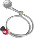 veralune Taper High Pressure Cast-Iron Propane Burner Head, with 20 PSIG Adjustable Regulator, Taper Burner Head for Turkey Fryer Burners, Outdoor Cooking, Camping