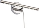 Bathroom Vanity Lights for Bathroom Light Fixutres 15.7 Inches Bathroom Lights Over Mirror 5W Led Lighting Plug in Vanity Lighting Fixtures Stainless Steel with 180°Rotation,6000K Cool White