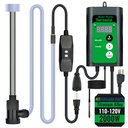 2000W Titanium Fully Submersible Water Heater for Hot Tub & Swimming Pool – Portable Immersion Electric Heater with GFCI & Temp Control for Bathtub, Baptismal Pool & Above Ground Pool