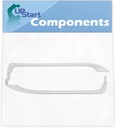 WR12X22148 Door Handles Set Replacement for General Electric GTH18LBD4RBB Freezer - Compatible with WR12X22148 Handle Door - UpStart Components Brand