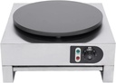 Commercial Electric Crepe Maker, Electric Crepe Machine Electric Pancake Maker Machine for Making Pancakes, Egg Pancakes Adjustable Temperature 122-572℉ 19.09 X 17.72 X 9.45 Inch