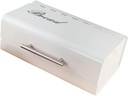 LIFKOME Large Bread Container Airtight Bread Box Vintage Kitchen Snack Case Decorative Storage