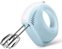 Hand Mixer Electric, 5-Speed Hand Mixer with Handheld Kitchen Mixer Includes Beaters, Dough Hooks and Storage Case (Color : A) (A) fine