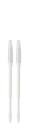 Sustee Aquameter (Medium White Refillable - Bundle of 2) - House Plant Soil Moisture Meter, Humidity Sensor Probe, Water Level Indicator - Best for Indoor Potted Plants