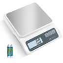 13lb/0.1g Precision Digital Food Scale - Meal Prep Kitchen Baking & Espresso Coffee - Gram Scale with Stainless Steel Platform & LCD Display