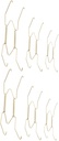 6pcs Plate Holders for Wall Mounting Decorative Plate Hangers Fit for Protective Design for Displaying