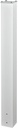 Mail Boss 7122 Ground Mounting Post, 43 x 4 x 4 inches, for Use with Mailbox, Cream White