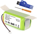 Remate Replacement RVBAT850 Battery for Shark Ion R75, RV761, RV850C, RV1000S, RV1100VL, RV1001AE, UR1000SR, RV700_N, RV720_N Vacuum Cleaners (2-Prong Connector,NOT for 3-Prong Connector)