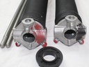 SS Pair of 192 X 2" X 16" - 27" Garage Door Torsion Springs with Winding Bars - Size 22