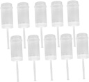 10pcs Cake Push Container Pitcher Decorations Carrier Cupcake Container Wed Fondant Duty Jumbo Cute Color Cake Pop Mold