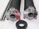 SS Pair of 225 X 2" X 22" - 36" Garage Door Torsion Springs with Winding Bars (32)
