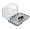 Bates- Paint Tray Set, 9 tum, 12 st, Paint Roller Tray