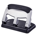 Bostitch Office EZ Squeeze Heavy Duty 3-Hole Punch för Home Office & School, 40-Sheet Capacity, One-Touch Reduced Force, Sleek Silver Design