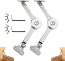 Toy Box Hinges Soft Close,APFFSY Lid Support Hinges,Lid Stay for Chest Wardrobe Closet Cupboard Wooden Box, Max Weight Support 50lb/2pcs