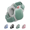 Alpine Muffy Baby Comfort - Protects Hearing for Babies and Toddlers - CE & ANSI Certified - Unique Headband for Safe fit & Comfort - Multi-adjustable for Ages 3-48 Months, 24dB Sound Reduction, Green