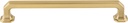 Top Knobs TK289HB TK289 Emerald 7 Inch Center to Center Handle Cabinet Pull from The Chareau Collection