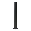 Allure 3 in. x 3 in. x 36 in. Black Aluminum Deck Post Kit