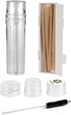 Portable Herb Spice Grinder Cone Rolling Machine Cone Case All-in-One Cone Loader Pre Roll Machine for 12 Pre-Roll Cones