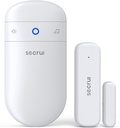 SECRUI Door Chime, Door Open Sensor Chime for Business/Home When Entering, Adjustable Volume, Easy Installation, 400ft Range, 52 Chimes, M508+D7