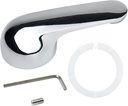 H79 Handle Replacement for Delta 13/14 & 1300/1400 Series Single Function Handle Bathtub & Shower Faucet, Metal Lever Single Handle, Chrome