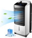7L Air Cooler Portable Conditioner Unit for Home – Advanced Air Purifying Cooling Tower with 3 Fan Speeds,3 Operational Modes & ​80W Powe-Warm and Cold A
