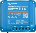 Victron Energy SmartSolar MPPT Solar Charge Controller (Bluetooth) - Charge Controllers for Solar Panels - 75V, 15 amp, 12/24-Volt