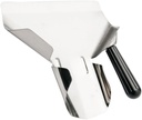 Stainless Steel French Fry Shovel Single Handle Popcorn Scoop Kitchen Utility for Snacks and Desserts for BBQ Parties and Events