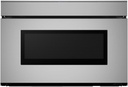 SHARP SMD2479JS Smart Microwave Drawer Oven with Easy Wave Open, 24-inch, 1.2 Cubic Feet, 950 Watt, Concealed Glass Touch Control Panel, Compatible with Alexa Certified, Stainless Steel