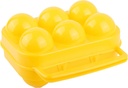 Coghlan's 6-Count Camping Egg Holder – Durable, Compact, Lightweight Storage Container for Outdoor Cooking, Travel, and Camping Adventures
