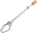 KICHOUSE 1pc Stainless Steel Ice Clip Tongs for Ice Mini Sugar Scoop for Freezer Bin