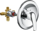 Design House 594895 Middleton, Transitional Single-Handle Shower Valve Trim with Escutcheon for Bathroom, Polished Chrome