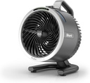 Shark FlexBreeze HydroGo Fan—Ultra-powerful portable fan with indoor + outdoor mist. Corded & cordless, 5 speeds, evaporative misting, Grey, FA052
