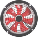 Square Exhaust Fan，Household Exhaust Fan Window 12 Inches High Speed, for Ventilation Exhaust Projects Black