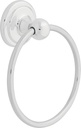 Franklin Brass Jamestown (1-Pack) Hand Towel Holder Polished Chrome Towel Racks for Bathroom Wall Round Towel Ring Holder for Bath Towel Hanger for Kitchen, Bathroom Accessories 9016PC