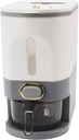 Rice Dispenser,Large Grain Container Storage with Measuring Cup,Airtight Household Cereal Dispenser Bucket for Home Kitchen (1)