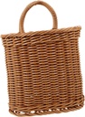 Alipis Boho Wall Decor Fruit Basket for Kitchen Woven Storage Basket Garlic Vegetable Fruit Storage Holder