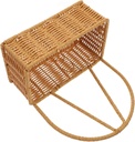 Hanging Vegetable Baskets for Kitchen Woven Wall Basket Iron Multi-purpose