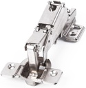 165 Degree Cabinet Hinges, Door Frame Hinge, Corner Cabinet Door Hinges, Cold Rolled Steel Heavy Duty Cupboard Corner Folding Hardware with Screws for Bathroom Kitchen Wardrobe TV Cabinet Bookcase