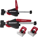 Milescraft 4030 InLine Clamps T Track Clamp (2 pack) – Adjustable T-Track Clamps for Woodworking. Apply Horizontal Pressure for all your Clamping Projects. Includes (2) CamStop Clamps.