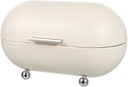 Stylish Bread Storage Container Multi-function Bread Holder Kitchen Food Organizer Metal Box Wide Base