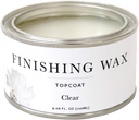 Jolie Finishing Wax - Protective topcoat Paint - Use on interior furniture, cabinets, walls, home decor and accessories - Odor-Free, Non-Hazardous - Clear - 120 ml
