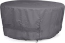 Covermates Round Accent Table Cover - Patio Outdoor Furniture Cover, Water Resistant, Elite 300D Polyester, 48" Diameter x 25H, Charcoal