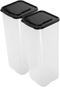 2pcs Bread Storage Box Lids Bread Loaf Container Food Storage Containers for Kitchen Sandwich Dispenser Saver