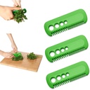 3 Pcs Herb Stripper Tool Professional Green Leaf Herb Cutter Comb for Kale, Chard, Collard Greens, Thyme, Kitchen Tools