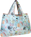 Bowbear Foldable Nylon Reusable Shopping Grocery Bag