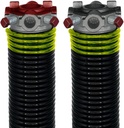 Garage Door Springs (207 x 1.75 x 31) | Left and Right Hand Wound Replacement (Pair)